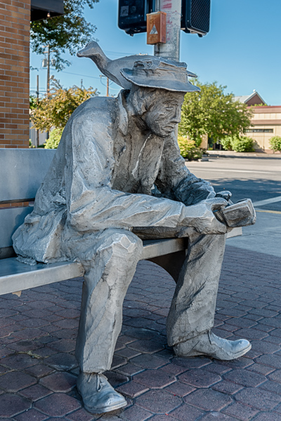 'Art' - Man on a Bench