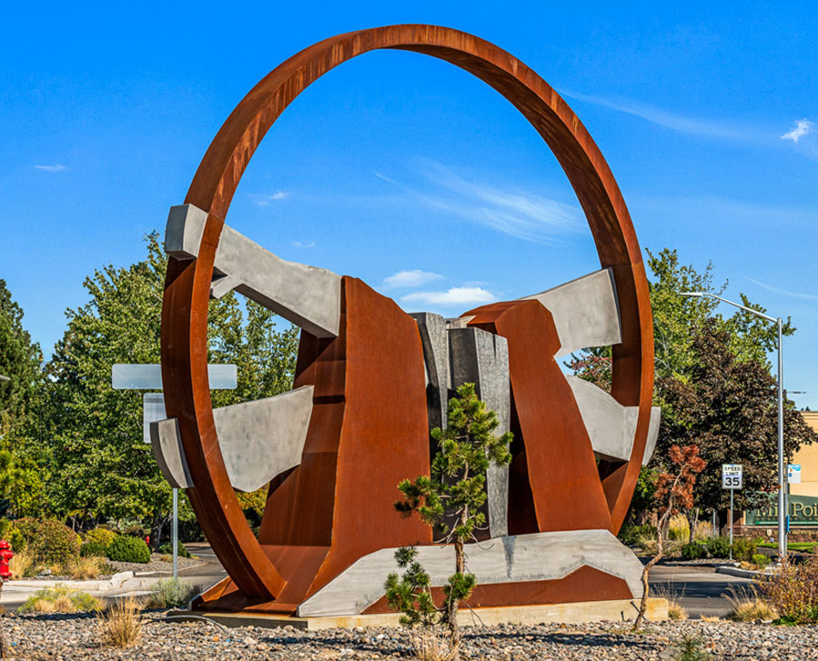 Crossroads roundabout Columbia & Colorado St